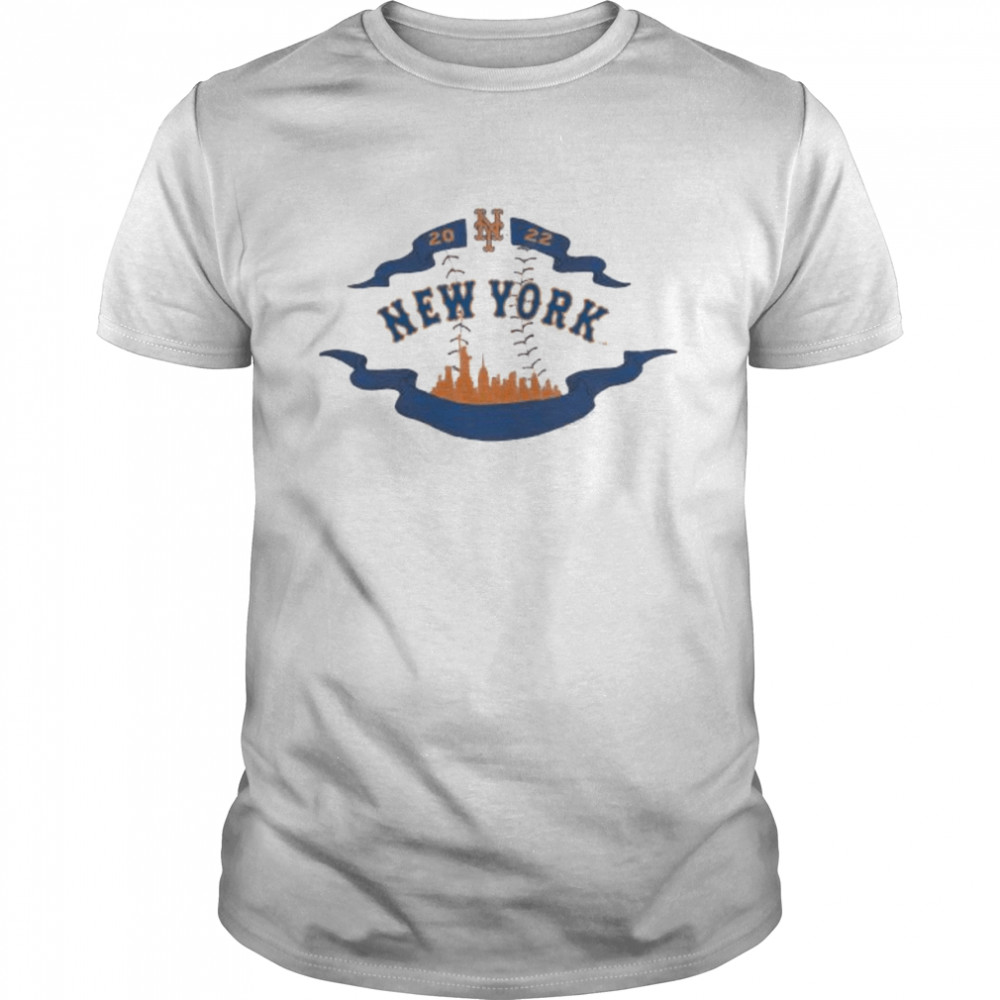 New York Mets Cityscape Banner 2022 shirt