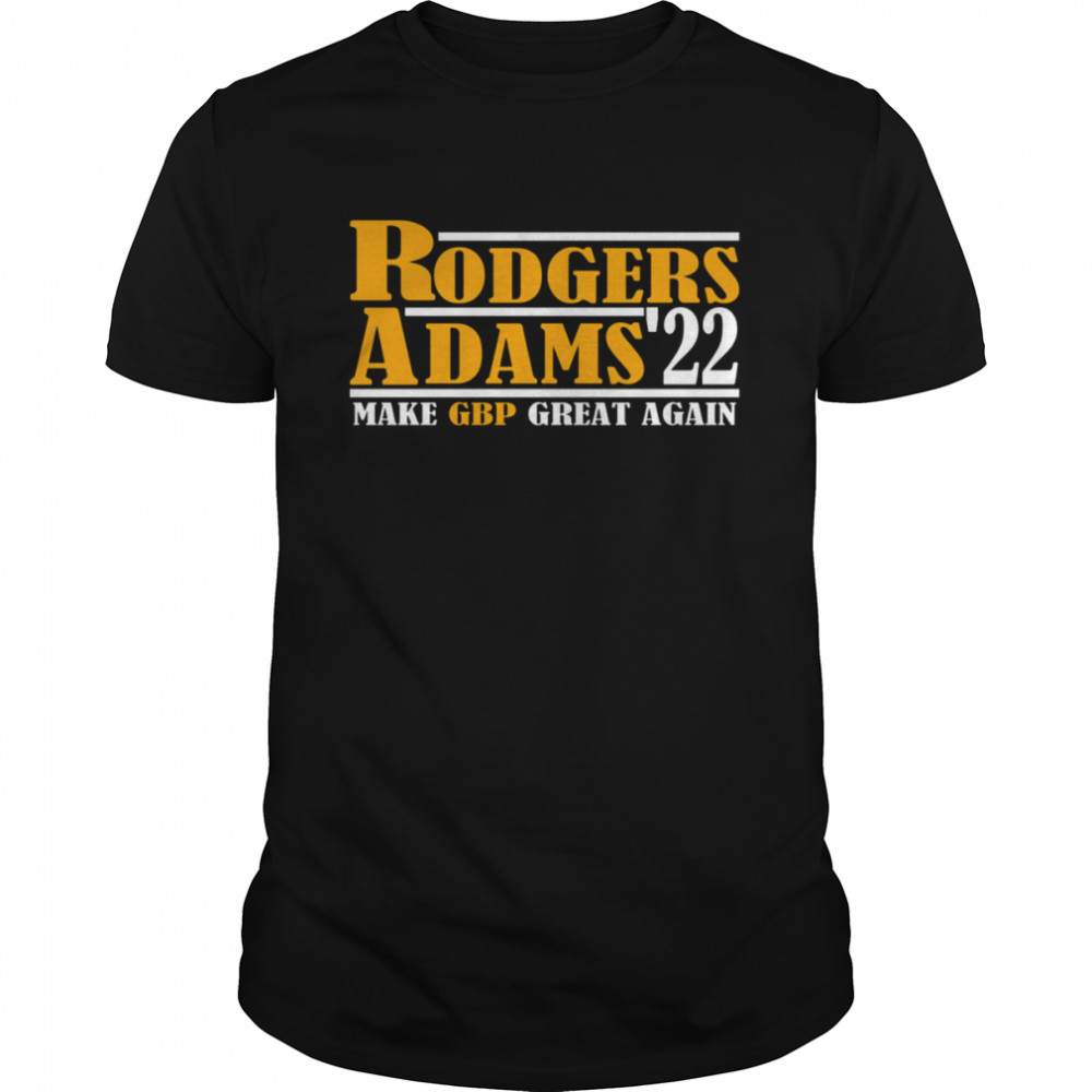 Rodgers Adams ’22 Make Gbp Great Again shirt