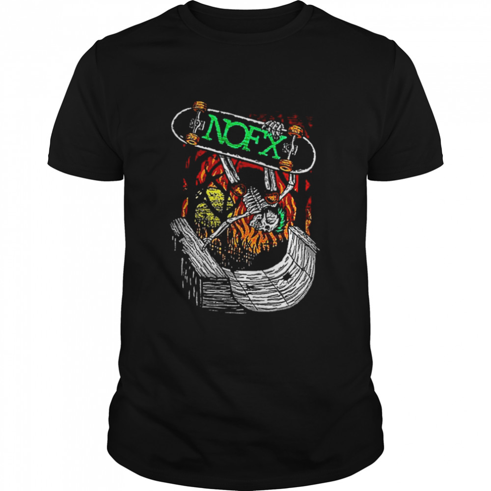 Skate Nofx Horror Design Music shirt