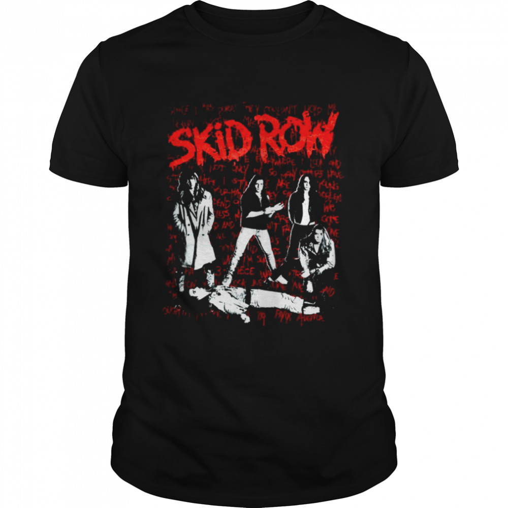 Skid Row 18 And Life Cool Rock shirt