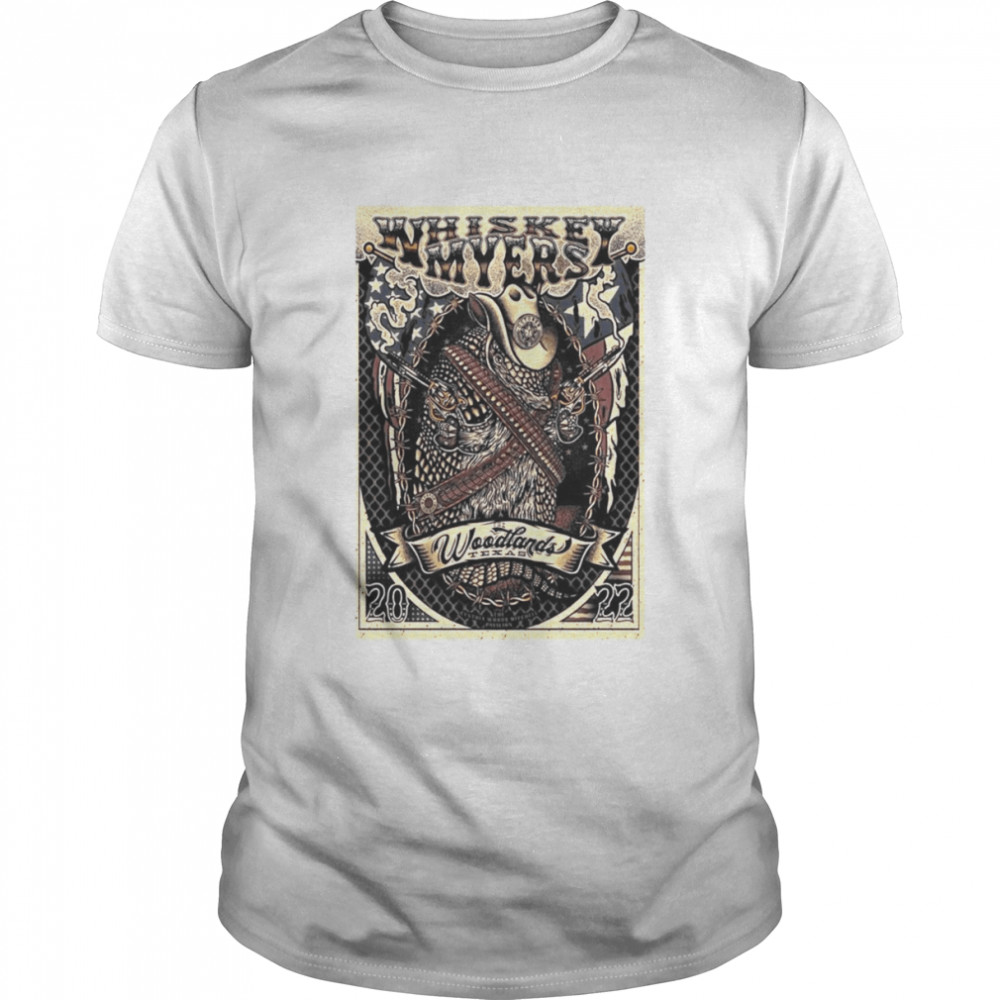 Whiskey Myers Texas 2022 The Armadillo’s Shirt