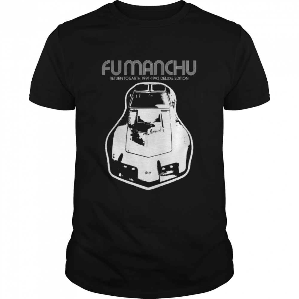 Black White Road Fu Manchu shirt