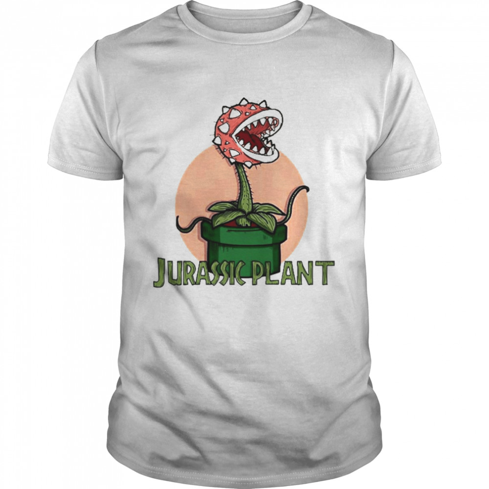 Jurassic Plant Super Mario Bros Piranha Plants Shirt