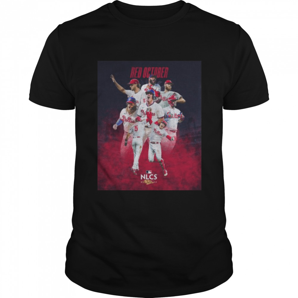 Philadelphia phillies red october nlcs 2022 shirt