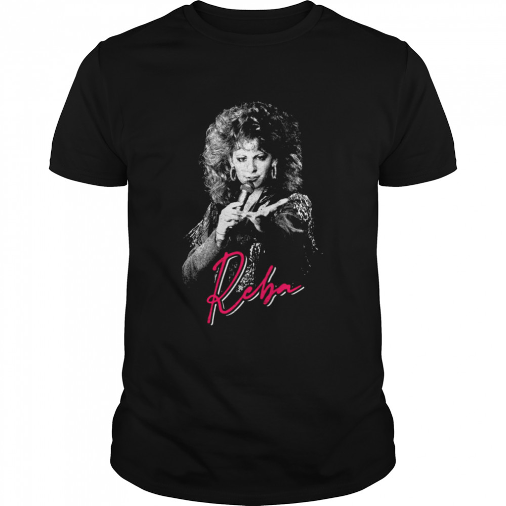 Reba Vintage Style 80s shirt