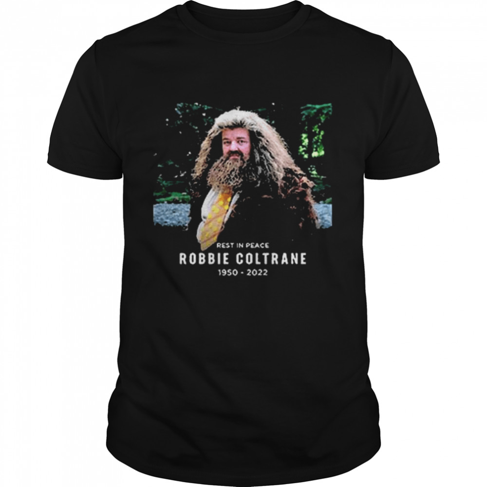 Robbie coltrane hagrid character rip 1950 2022 harry potter movie style shirt