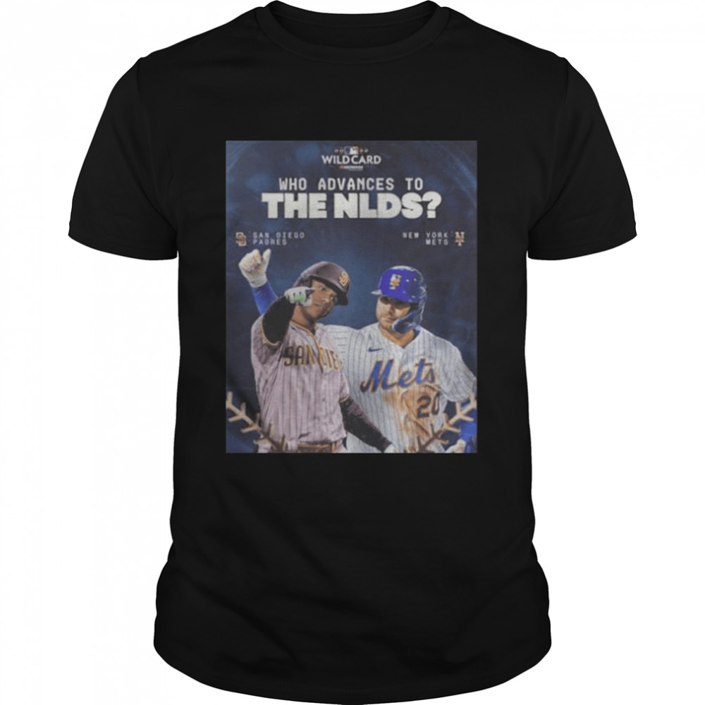 San diego padres vs new york mets nlds 2022 wild card shirt