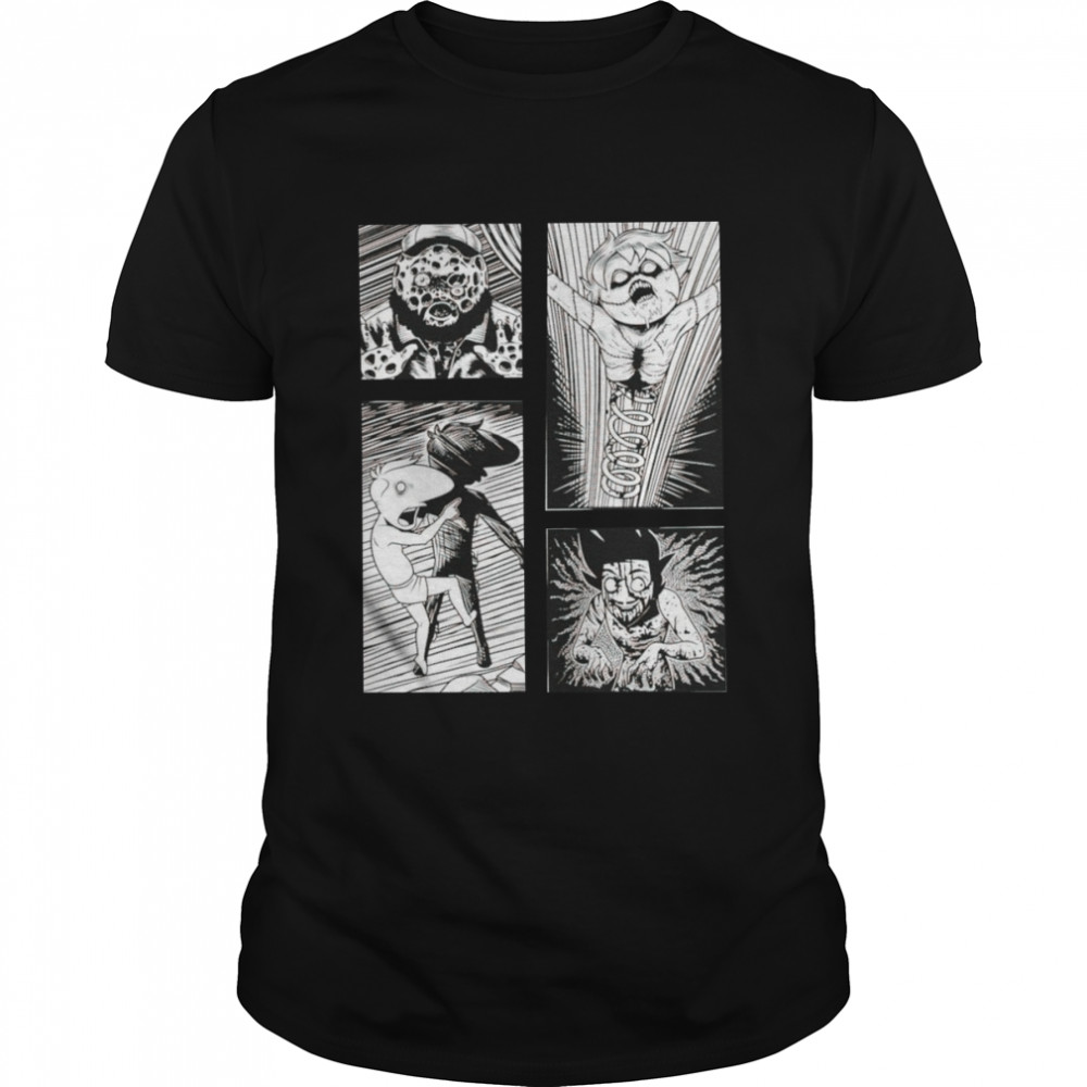 Spooky manga boys 2 shirt