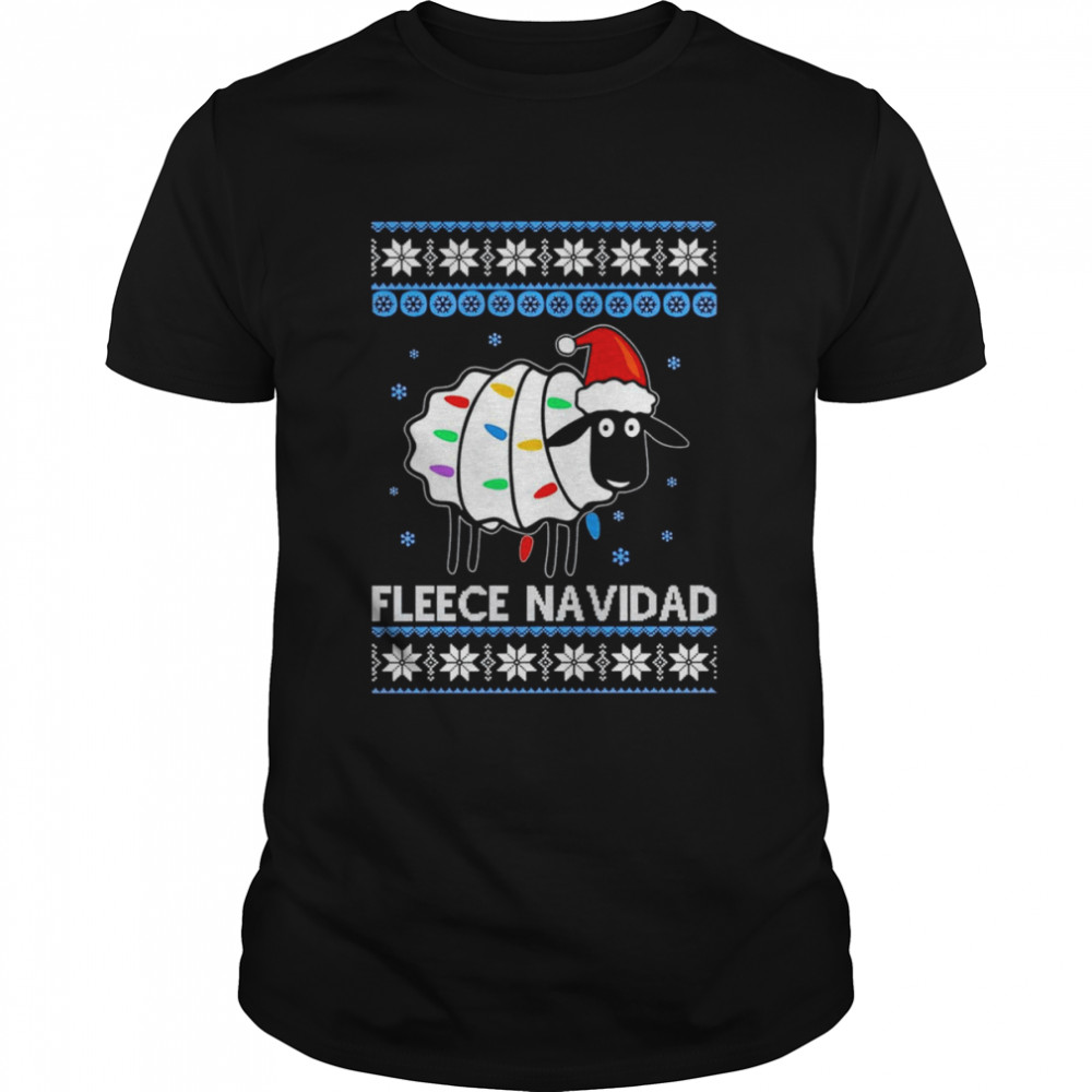 Fleece Navidad Christmas shirt