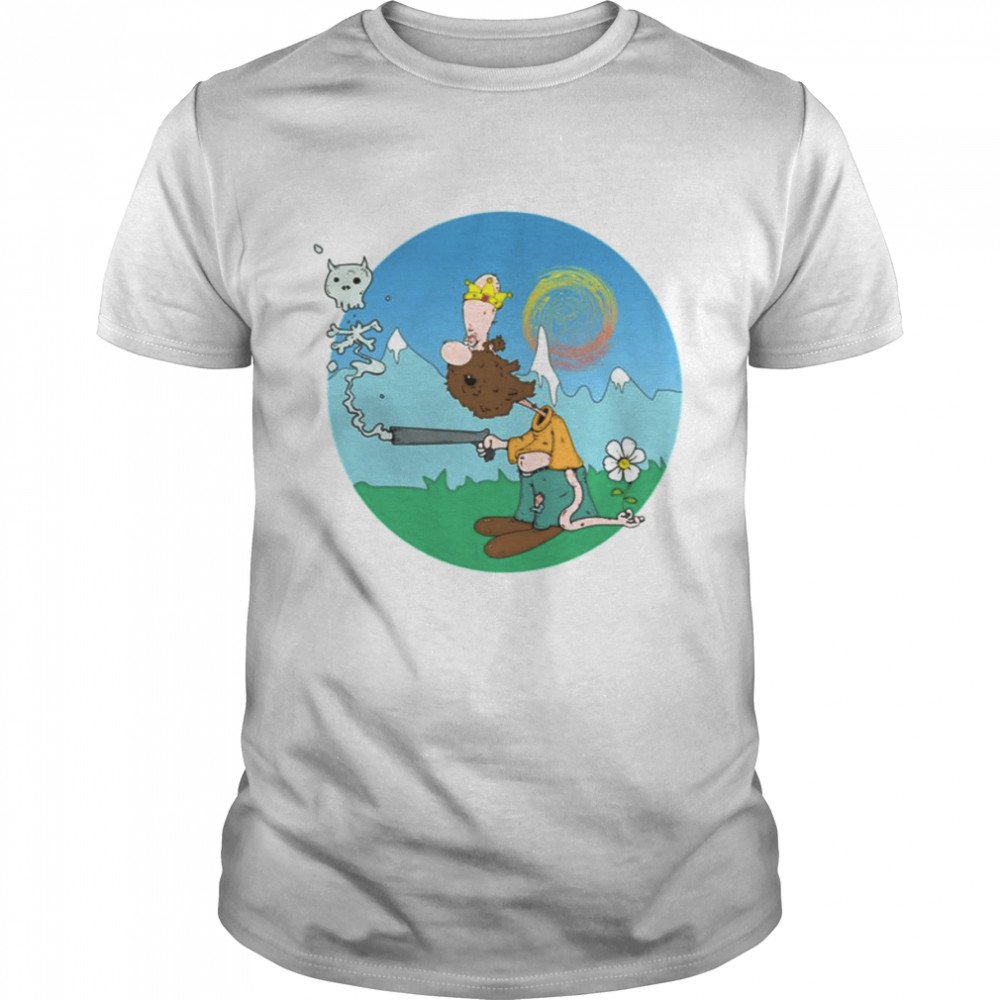 King Larry Cartoon shirt