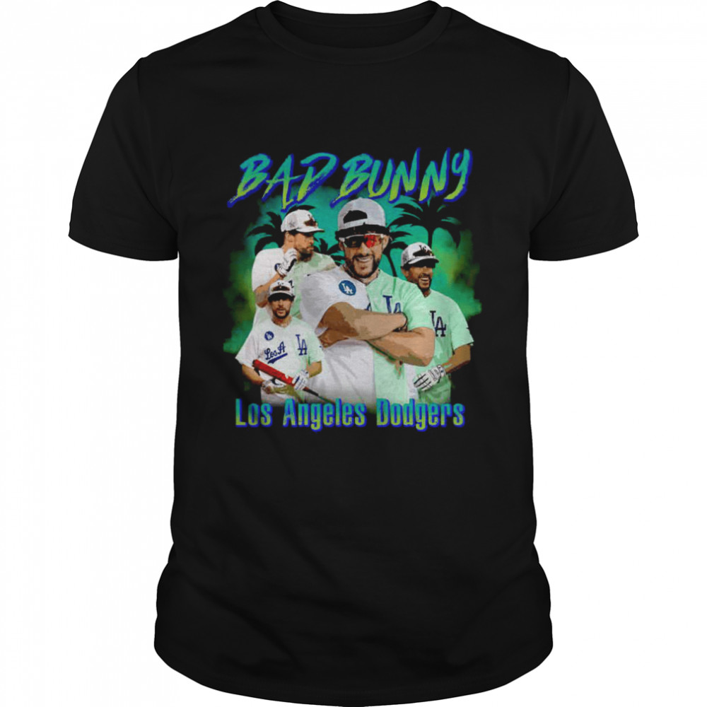 La Los Angeles Dodgers Bad Bunny Dodgers shirt