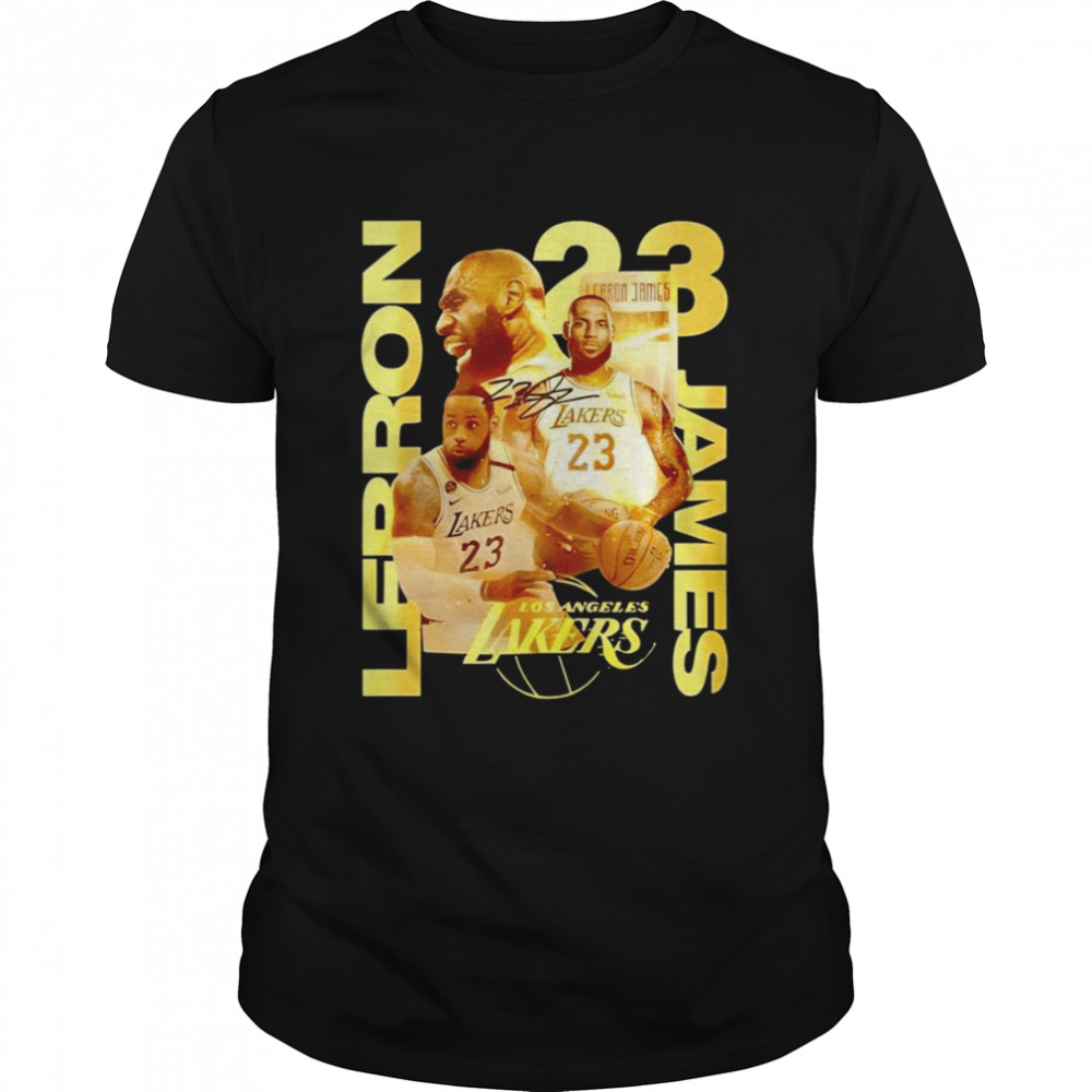 Lebron James 23 Los Angeles Lakers Mvp Signature shirt