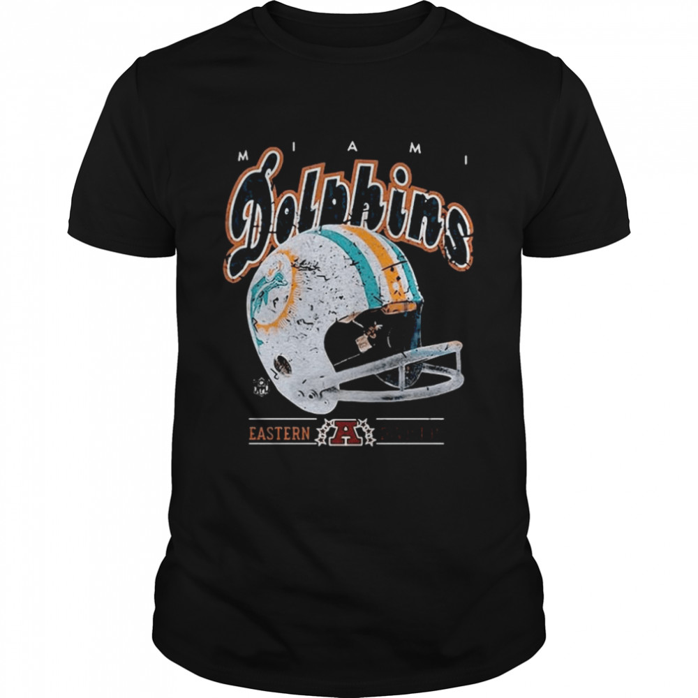 Miami Dolphins Helmet Vintage Eastern Division Shirt