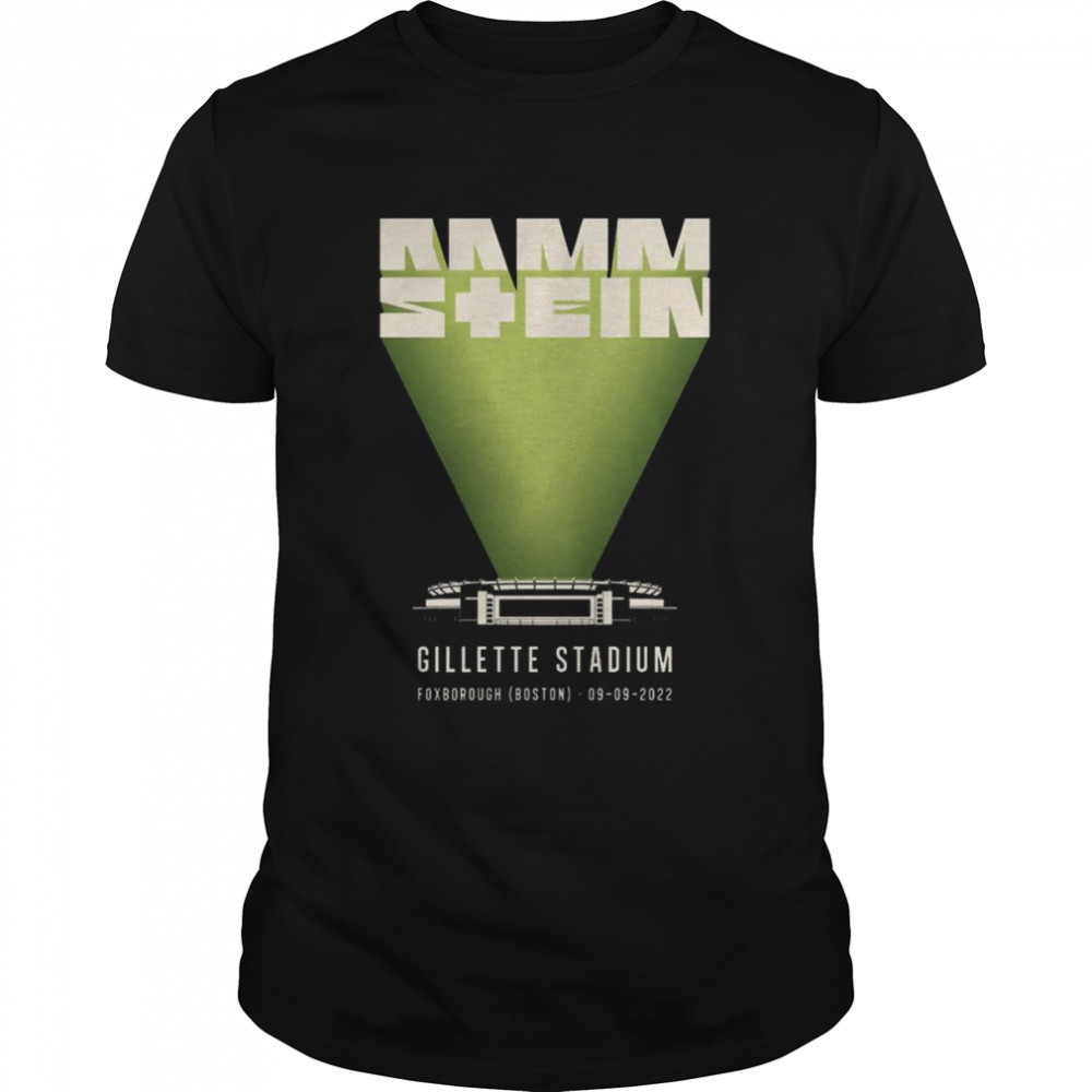 Rammstein GIllette Stadium Foxborough Boston 2022 Tour Shirt