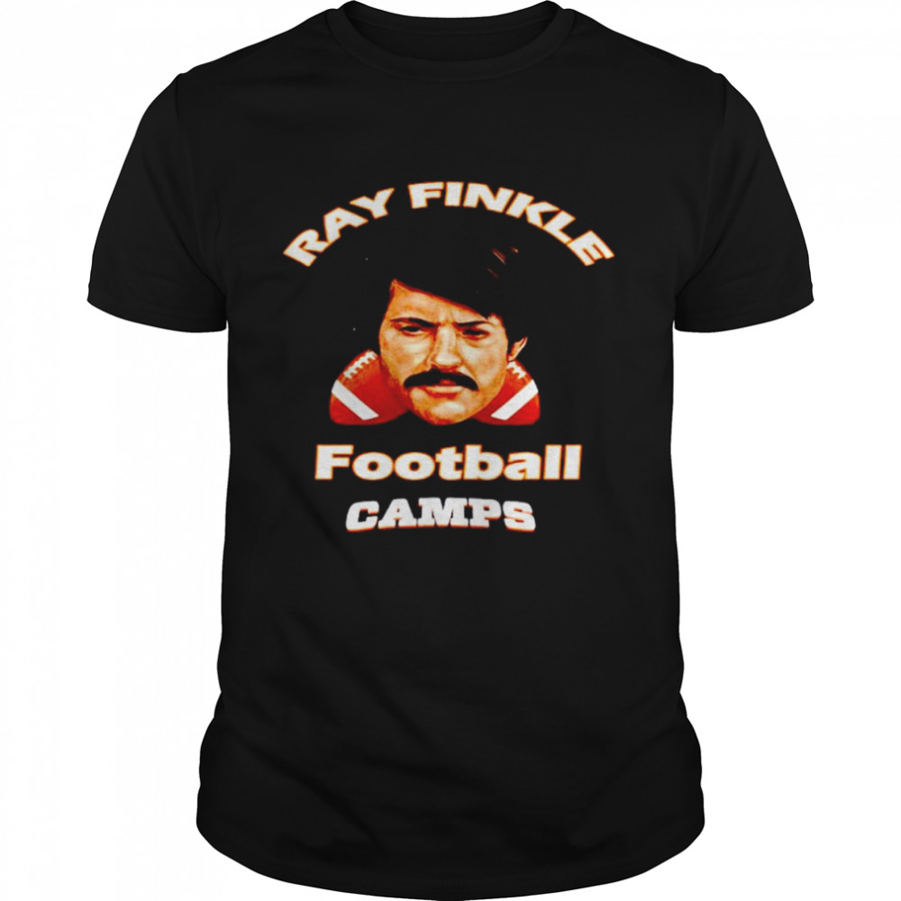 Ray finkle football camp football laces out shirt