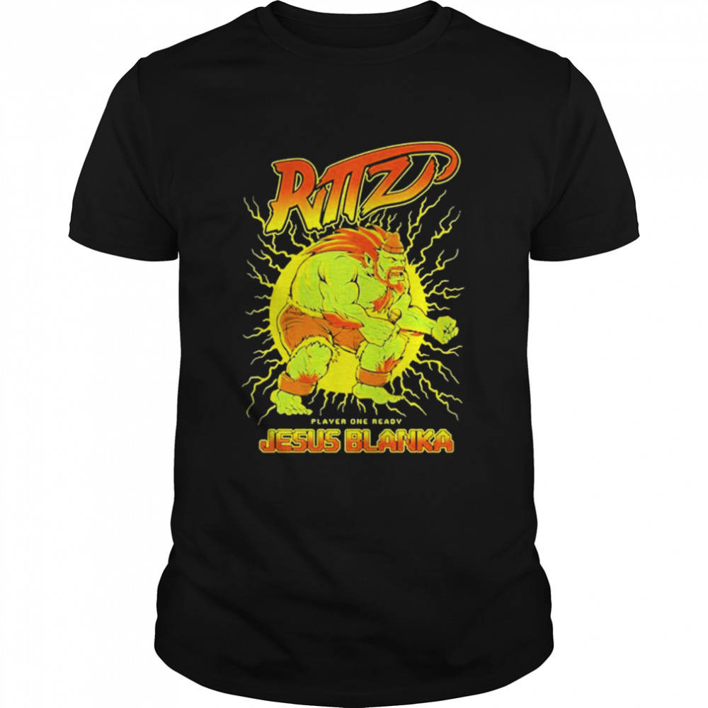 Rittz Jesus Blanka Street Fighter Shirt