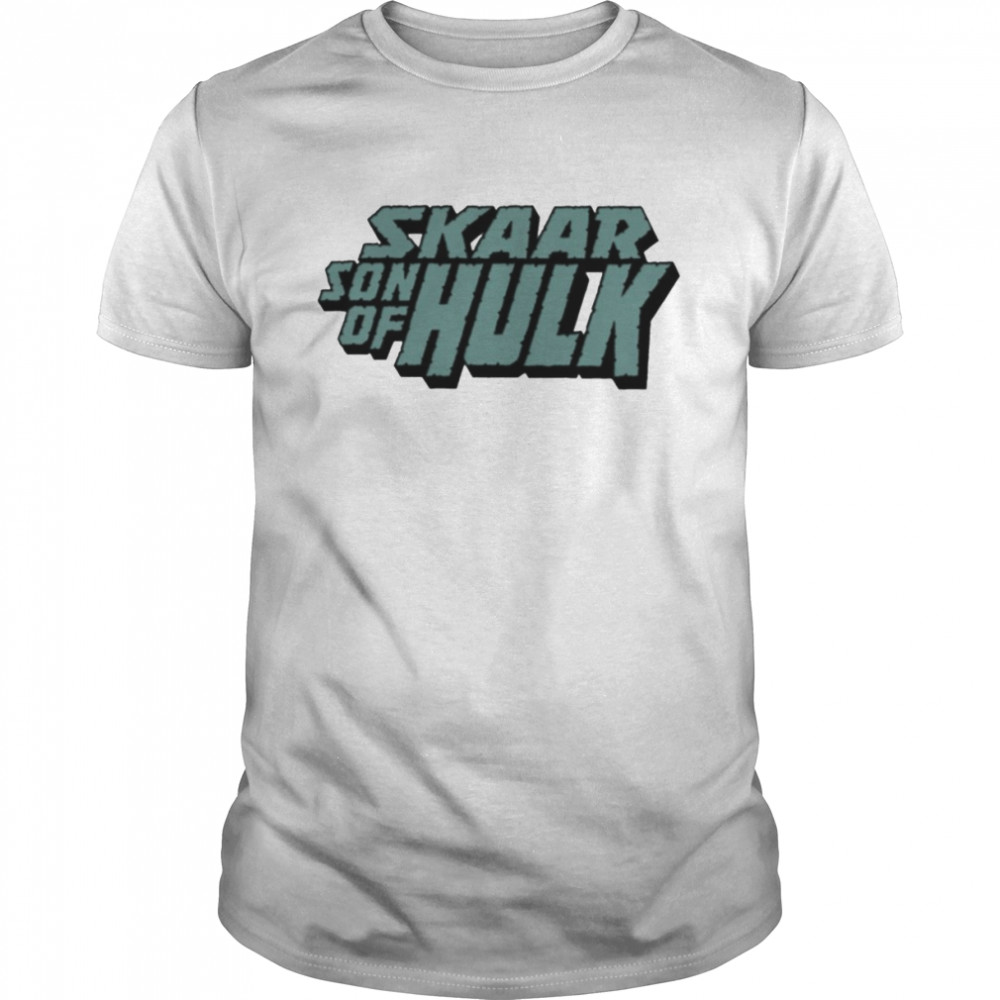 Skaar Son Of Hulk Typo shirt