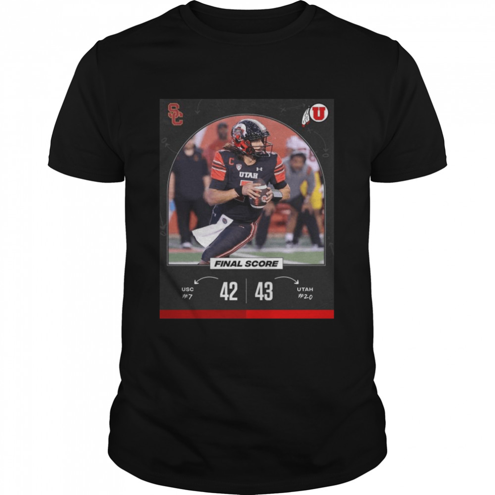 USC Trojans vs Utah Utes 2022 Final Score shirt