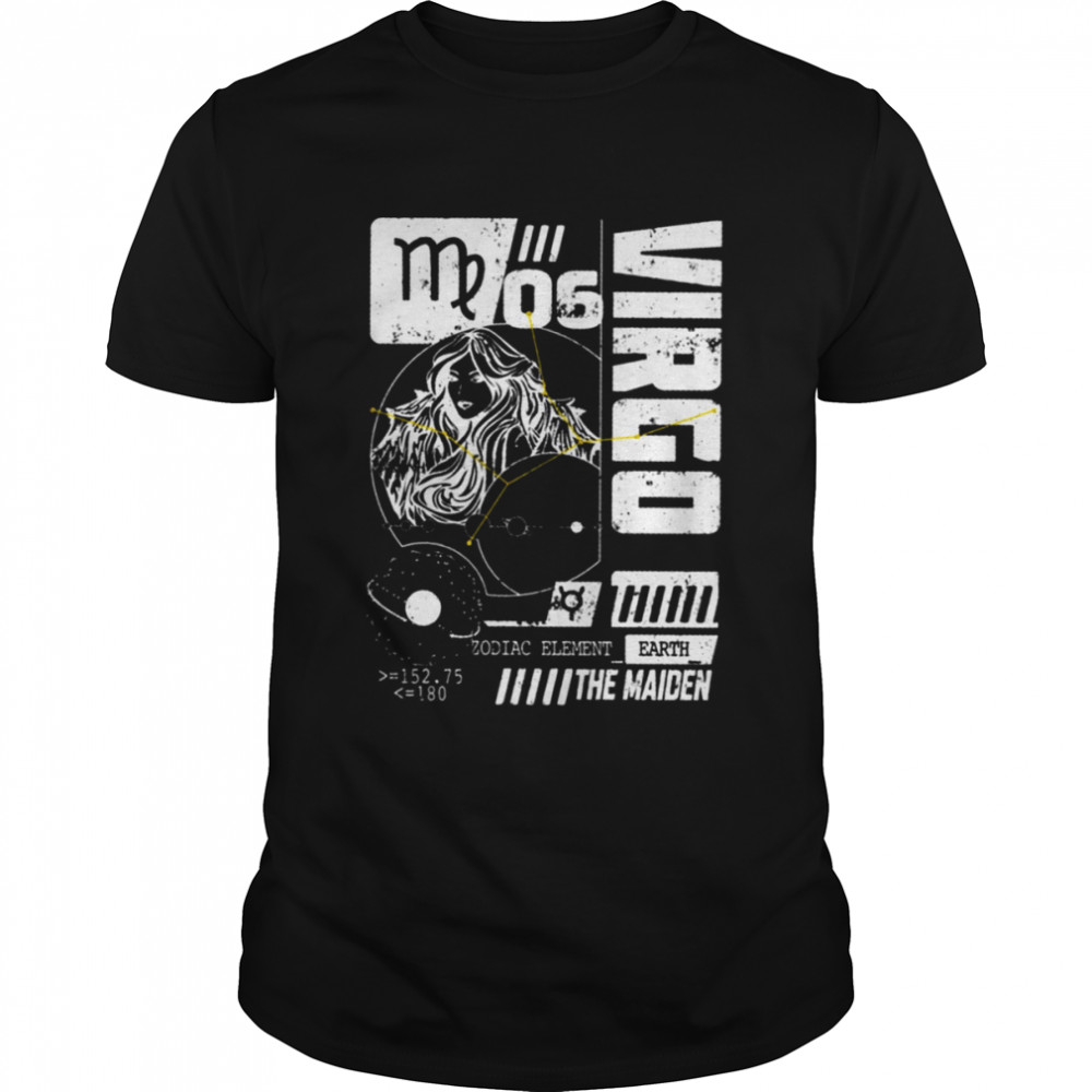 Virgo The Maiden Zodiac Birthday shirt