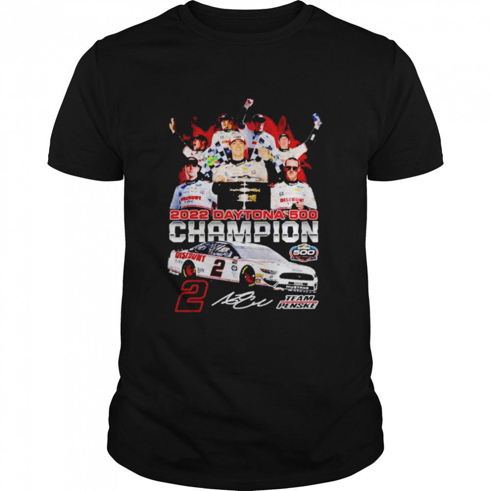 2022 Daytona 500 champion signature shirt