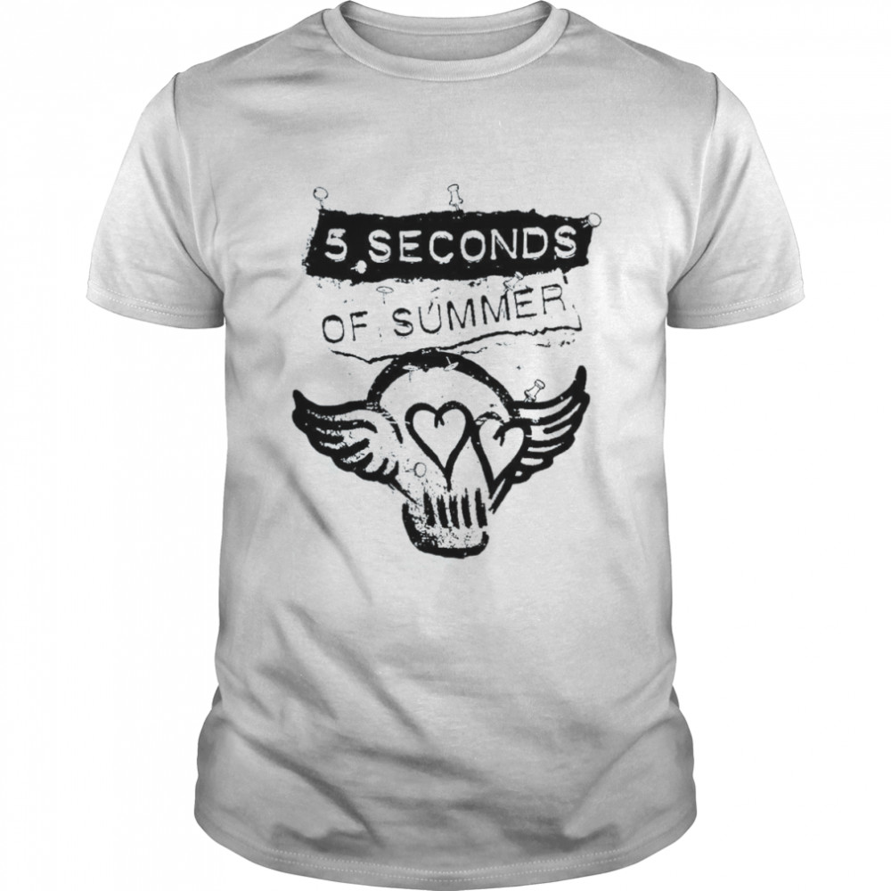 Minimalist Design 5 Seconds Of Summer Band Tour shirt