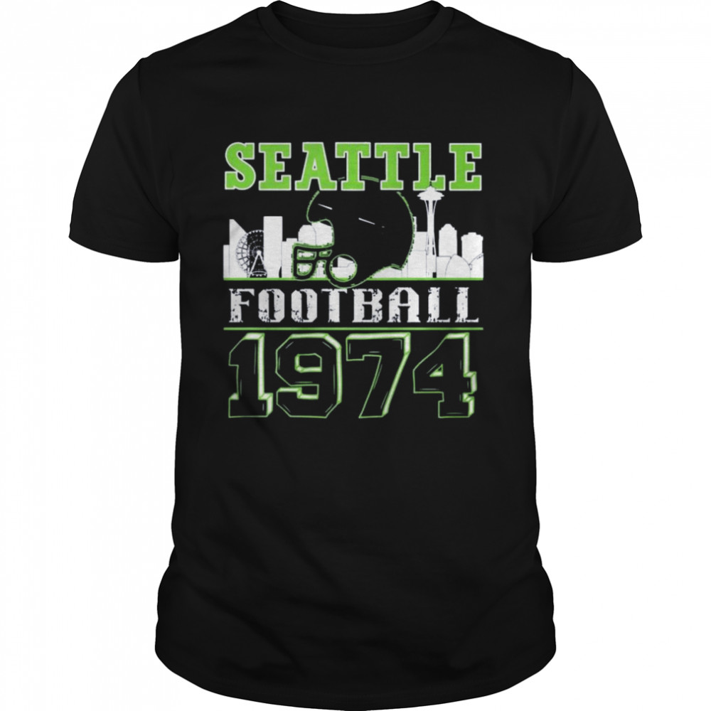 Seattle city Seattle Mariners football 1974 shirt