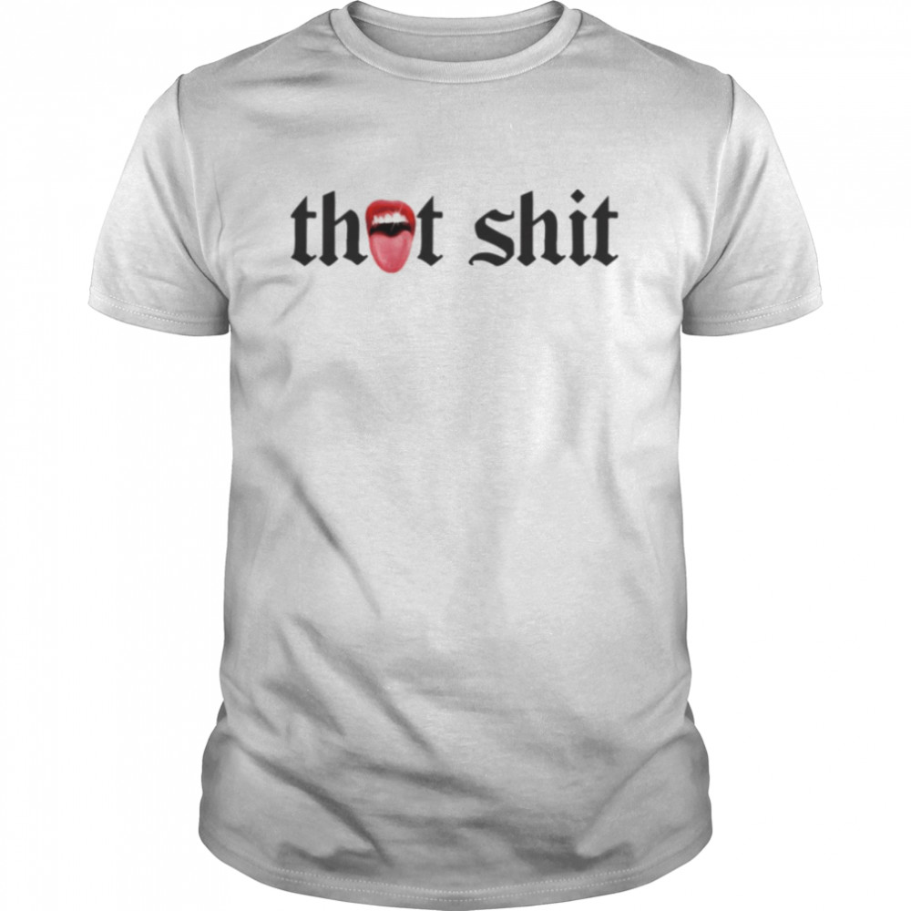 Thot Shit Megan Thee Stallion Typo shirt