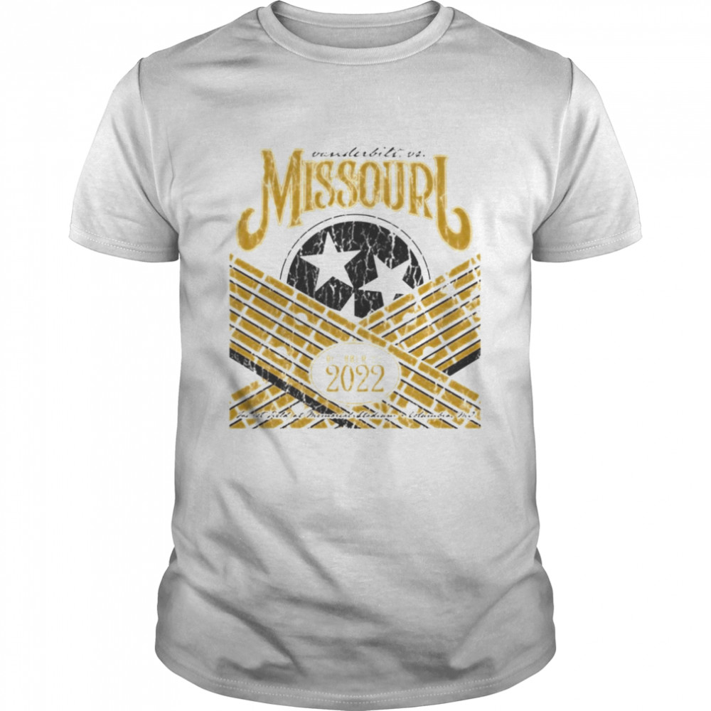 Vanderbilt Commodores Vs. Missouri Tigers Game Day 2022 Shirt