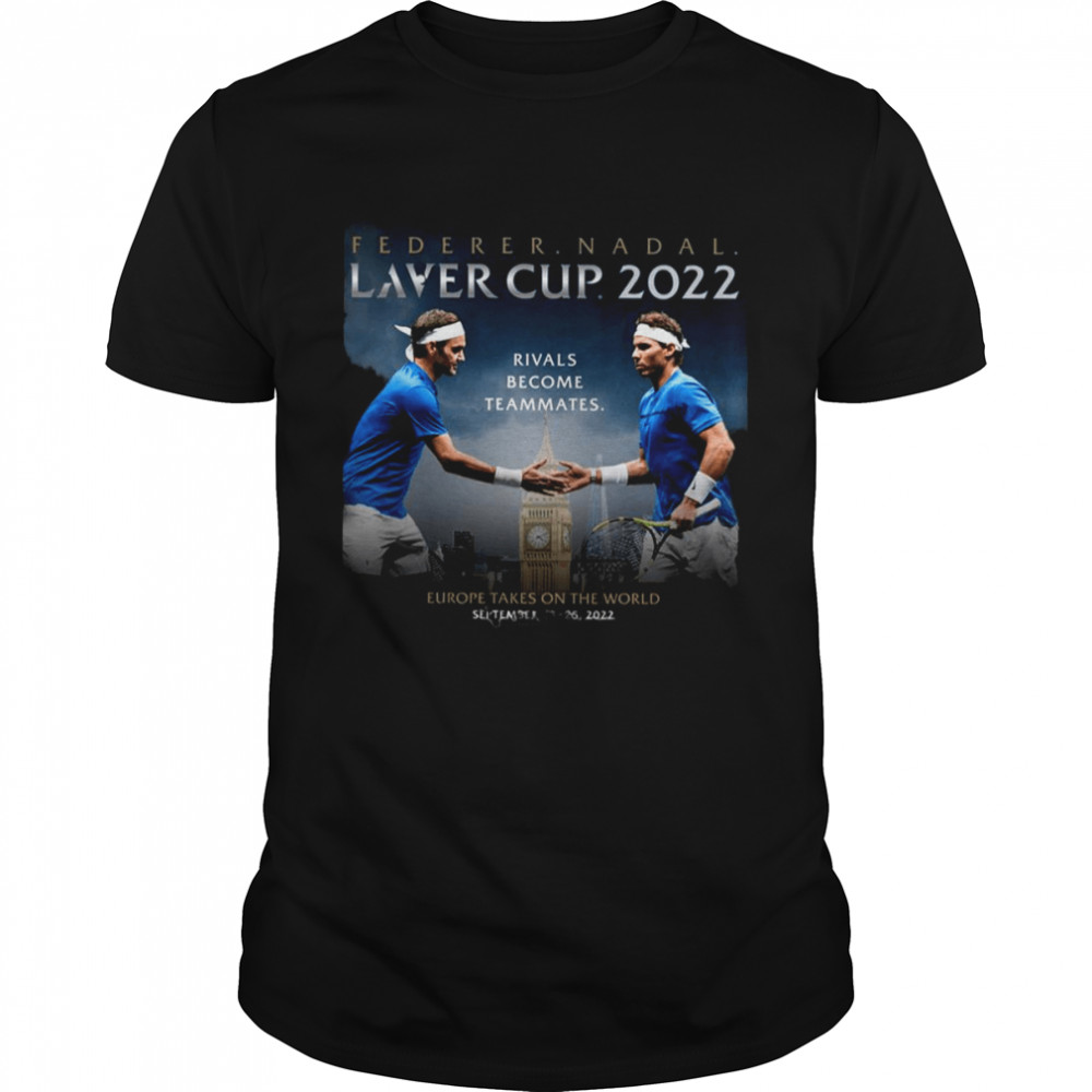 When The Legends Become Teammates Laver Cup shirt