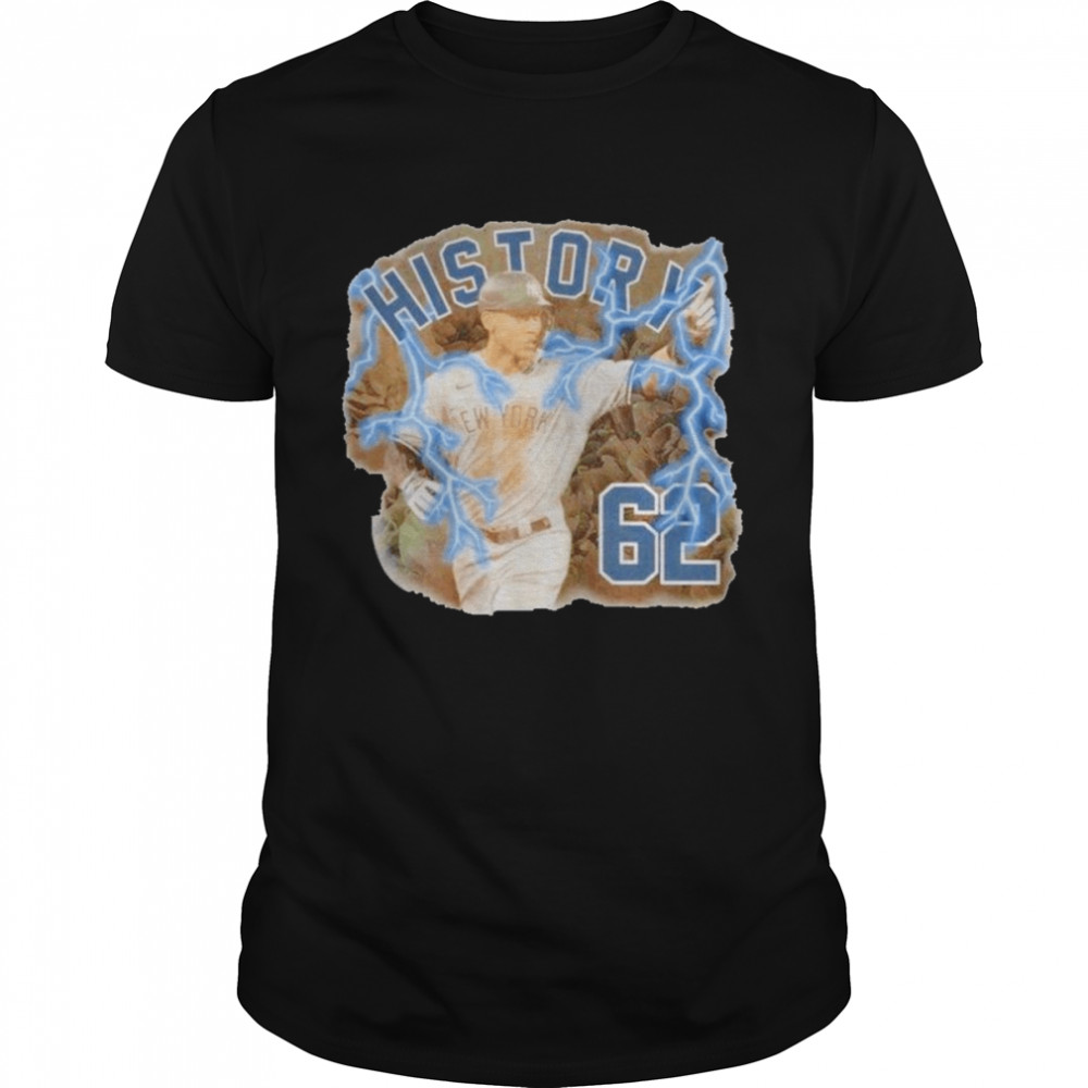 62 History Aaron Judge Yankees shirt