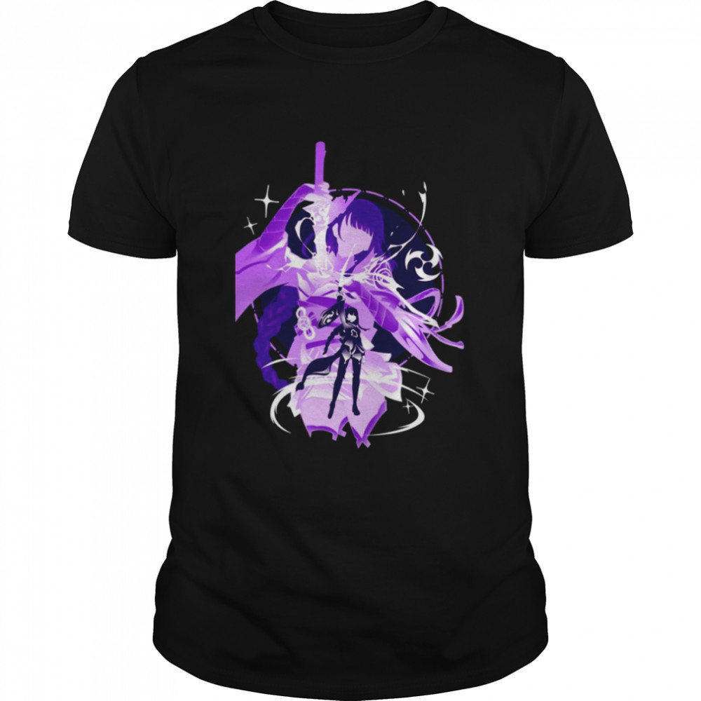 Electro Raiden Shogun Genshin Impact shirt