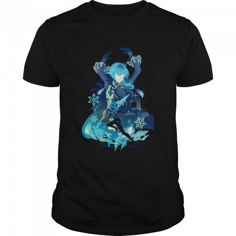 Eula Dance Of The Shimmering Wave Genshin Impact shirt