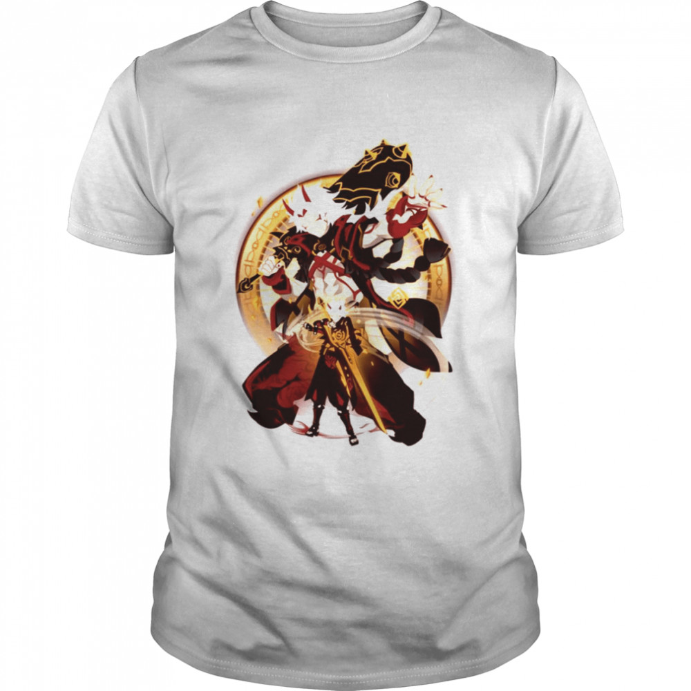 Hanamizaka Heroics Arataki Itto Genshin Impact shirt