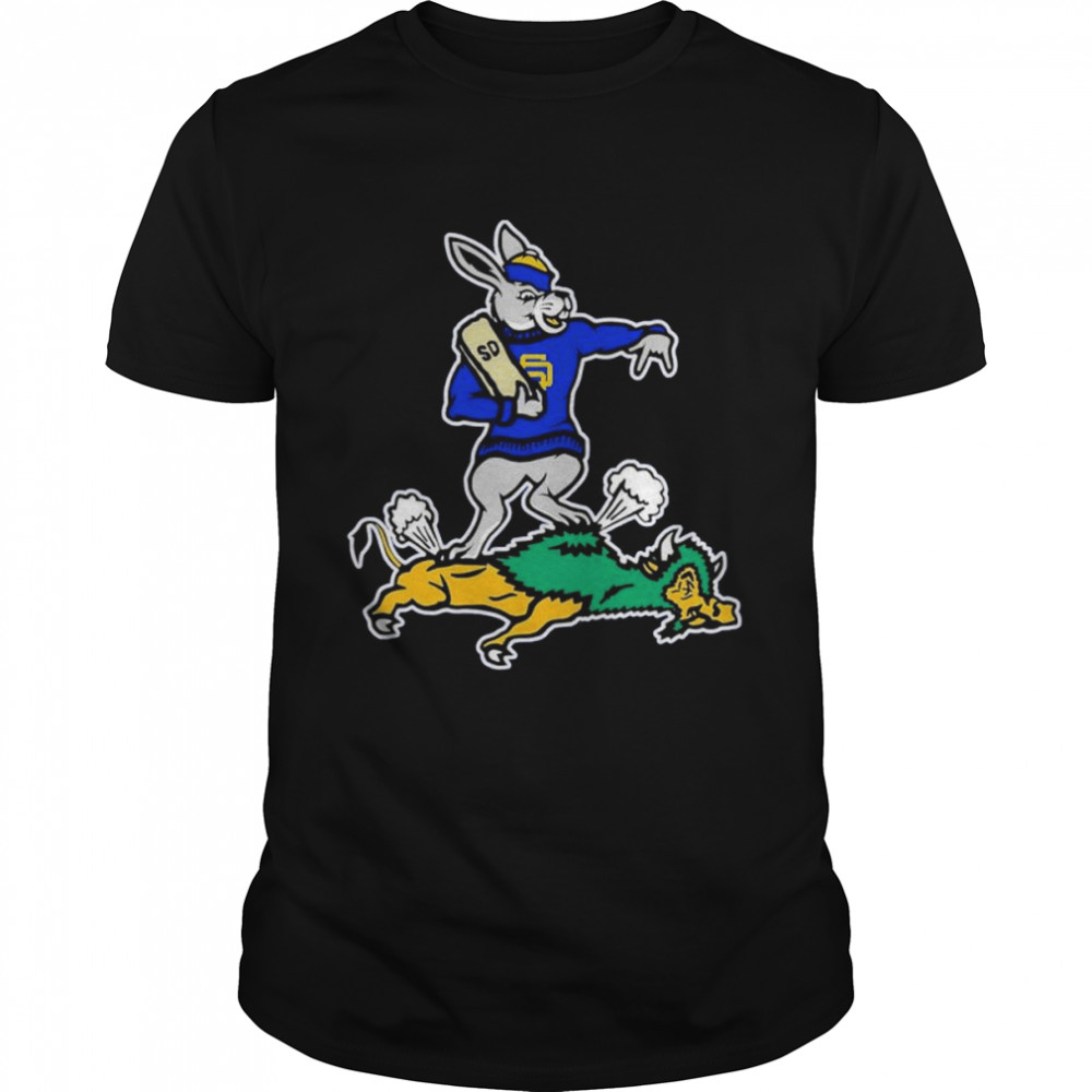 jackrabbit defeat Bison Mascot rivaly II shirt