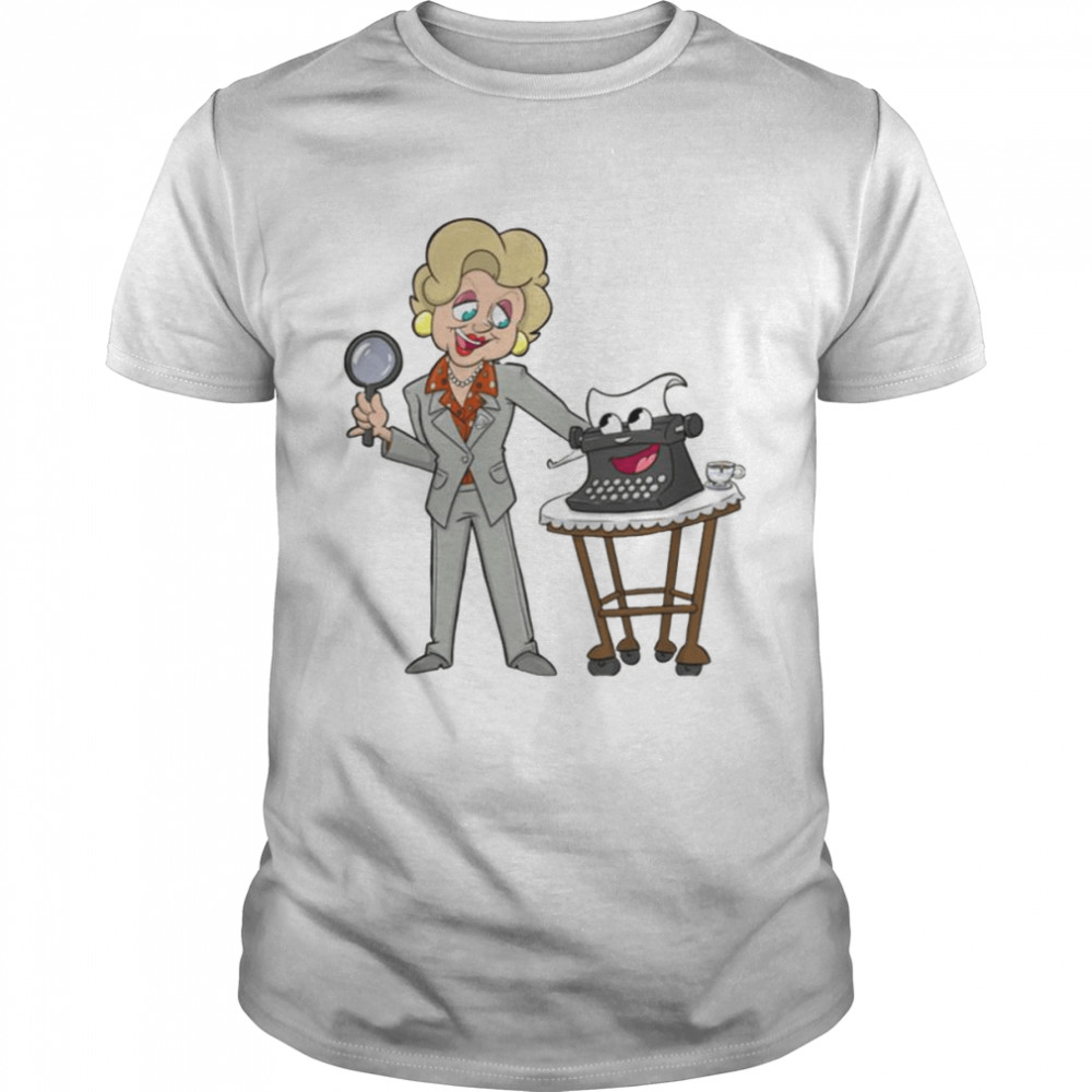 Chibi Art Angela Lansbury Jessica Fletcher shirt