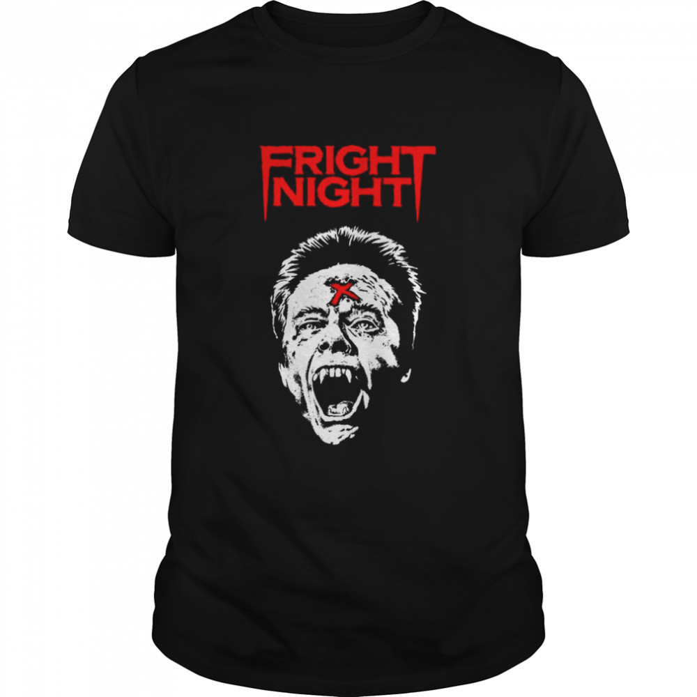 Fright Night V1 Horror Poster shirt