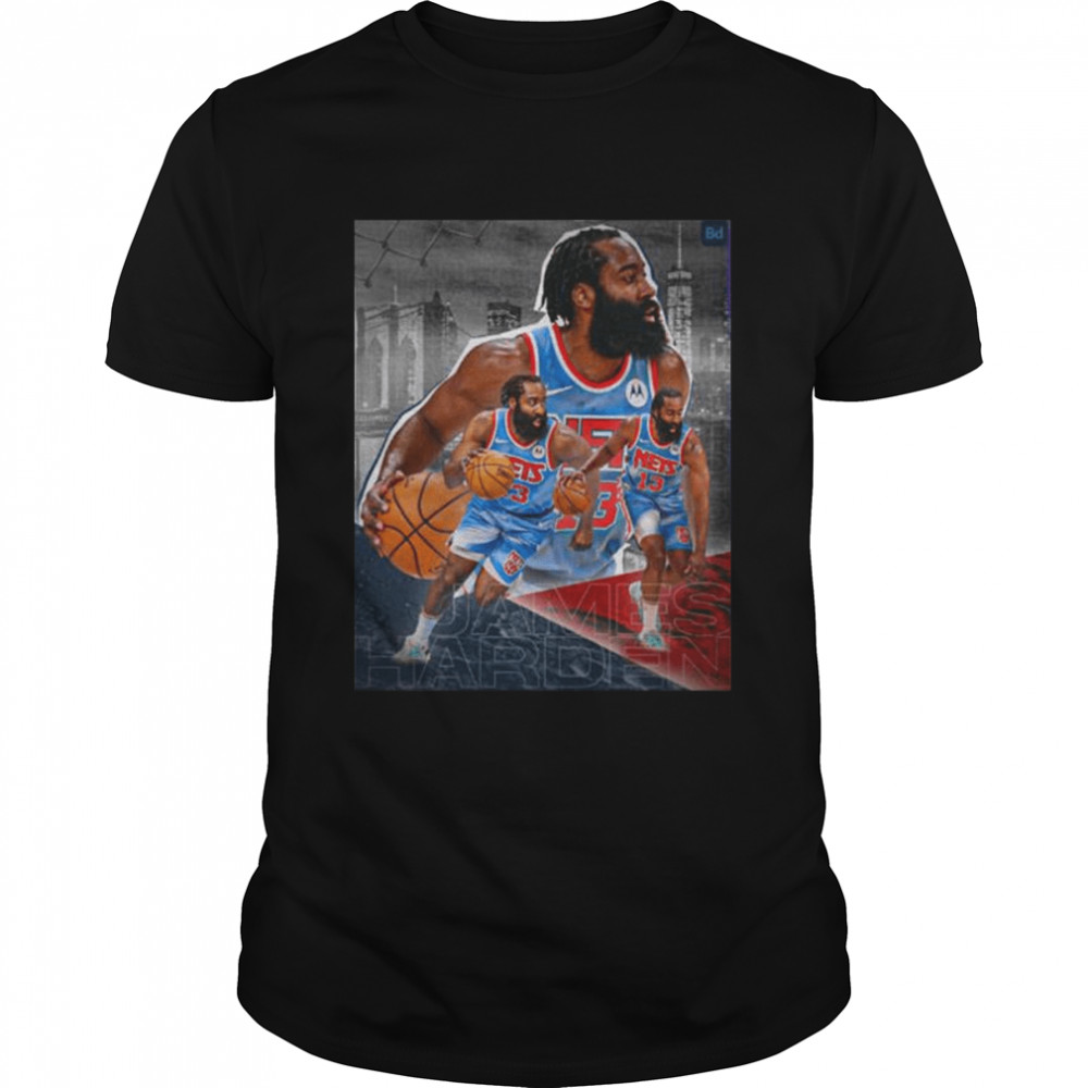 James harden nets 13 nba history 2022 shirt