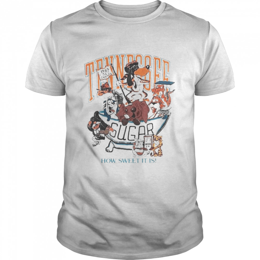 Tennessee Vols Football SEC Champions Sugar Bowl 1986 Shirt