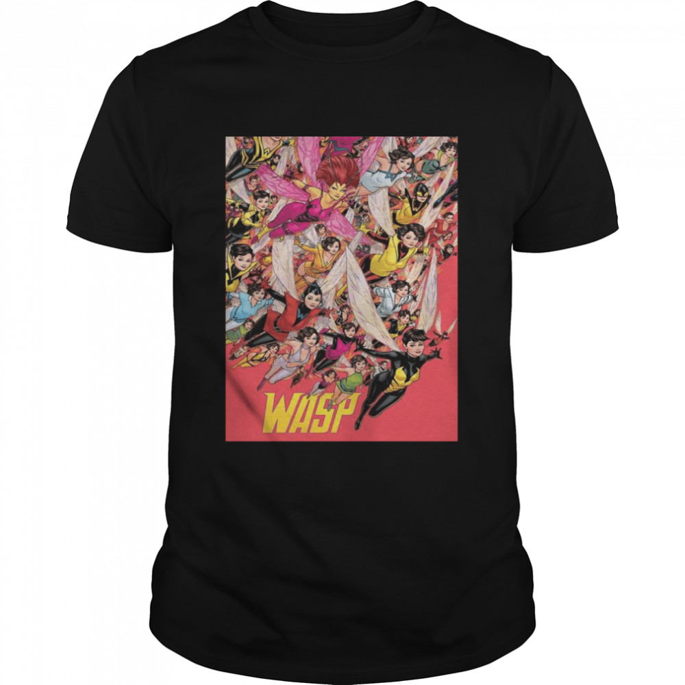 Wasp variant character fan art shirt