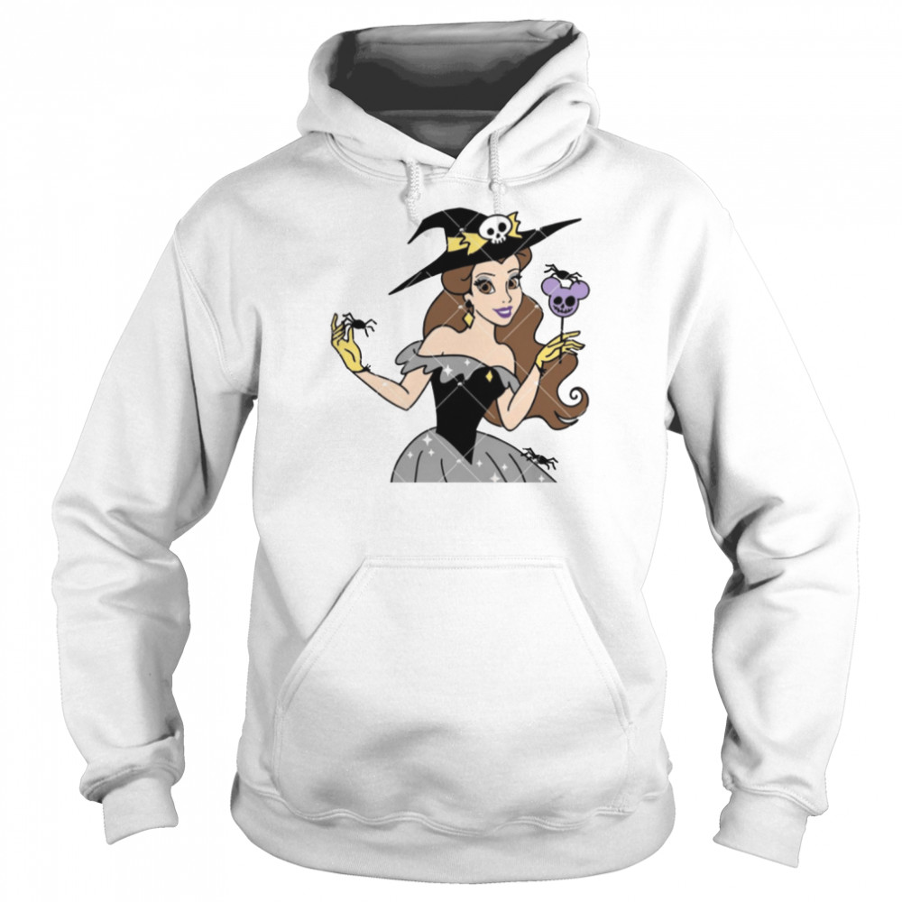 Belle Princess Witches Princess Trip For Girls Halloween shirt Unisex Hoodie