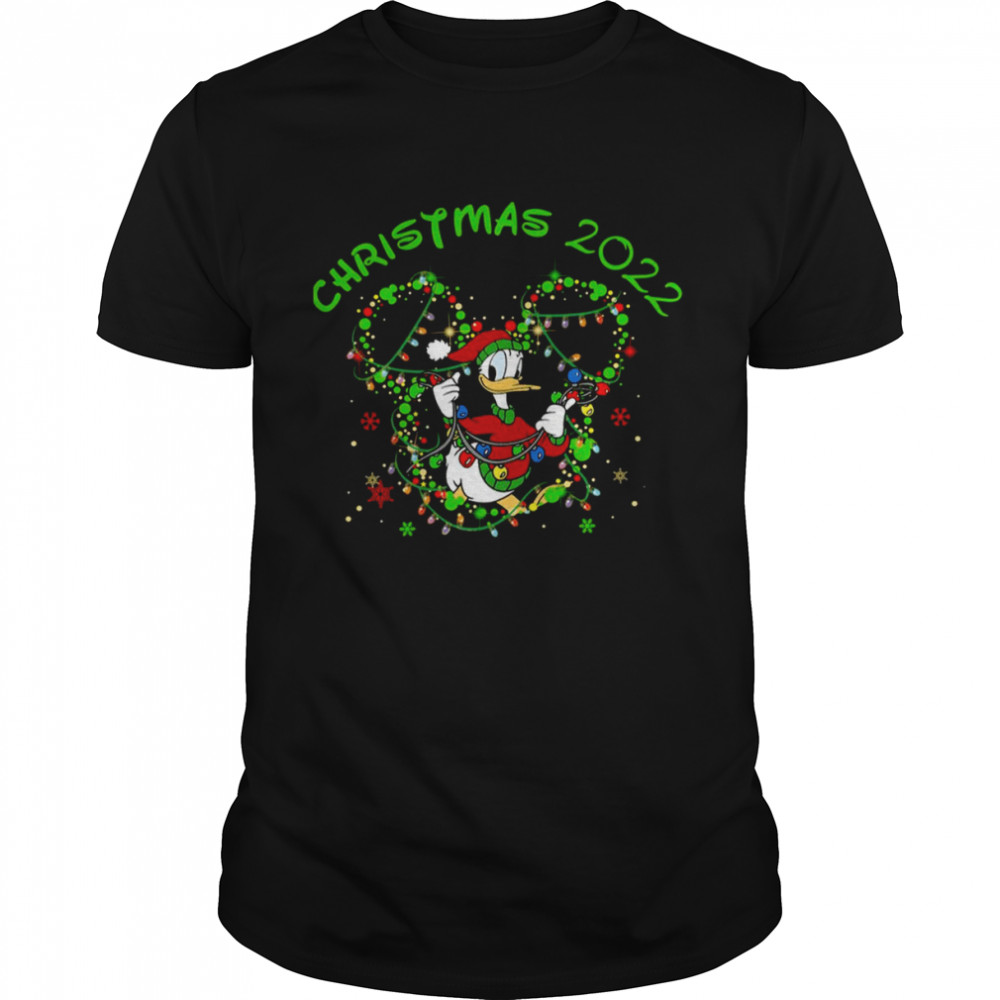 Christmas 2022 Donald Duck shirt