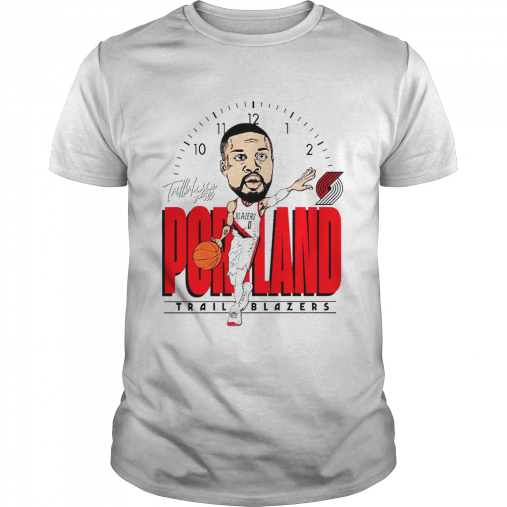 Damian Lillard Portland Trail Blazers Trillblazin shirt