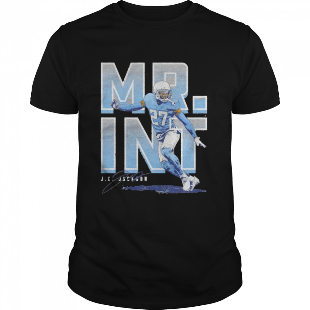 J.C. Jackson Los Angeles C Mr. INT signature T-shirt