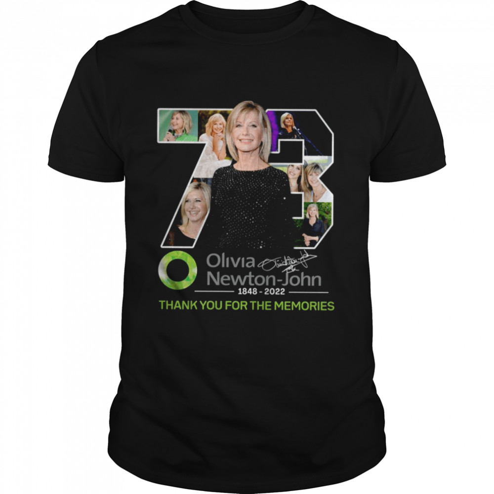 Rest In Peace Olivia Thank You For The Memories 1948 2022 shirt