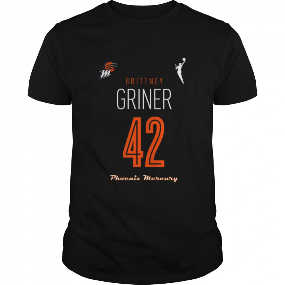 Brittney Griner 42 Phoenix Mercury Basketball shirt