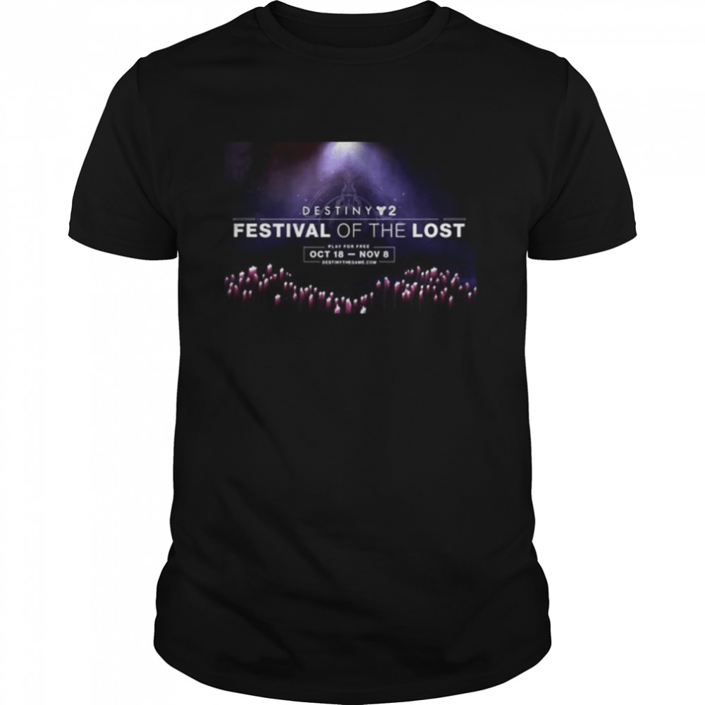 Destiny 2 Festival Of The Lost Halloween Event 2022 Annual Halloween Event Shirt