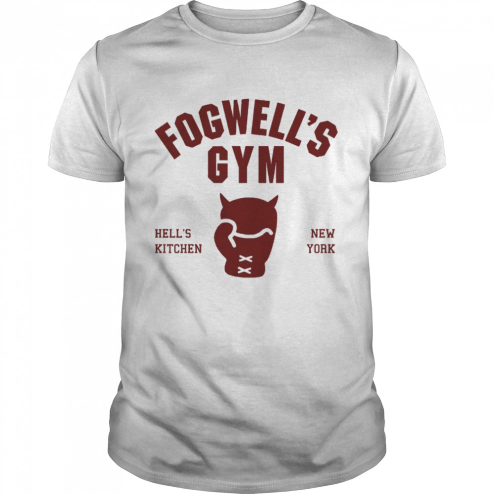 Fogwell’s Gym Hell’s Kitchen New York Daredevil shirt