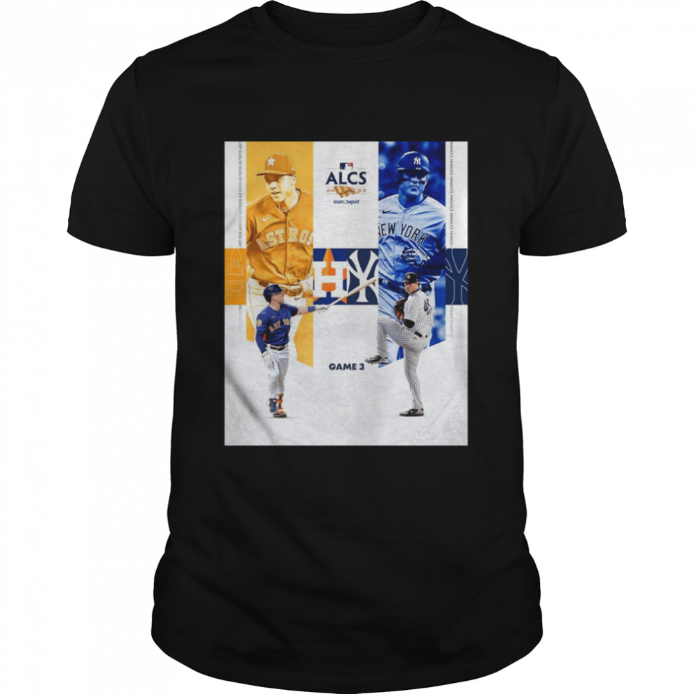 Houston Astros Vs New York Yankees ALCS 2022 Game 3 Shirt