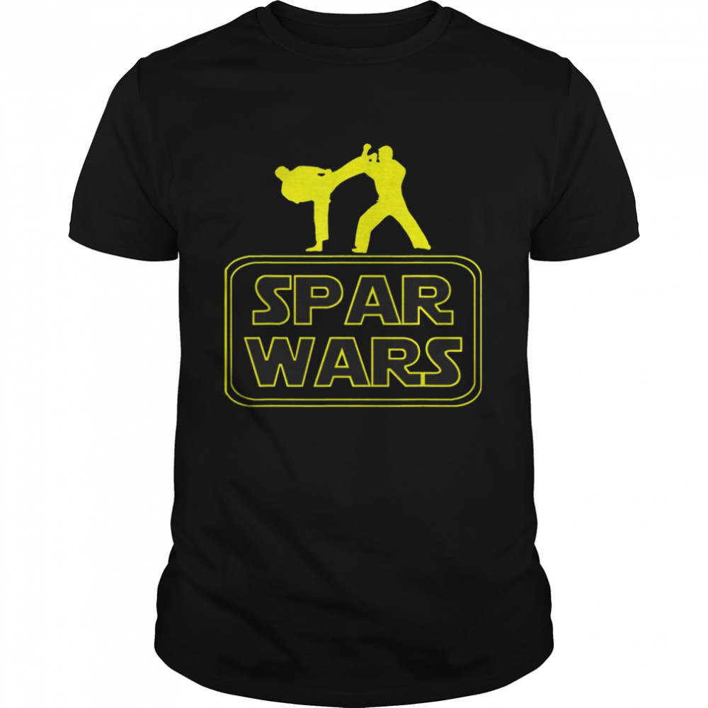 Kung Fu Martial Arts Pun Star Wars shirt