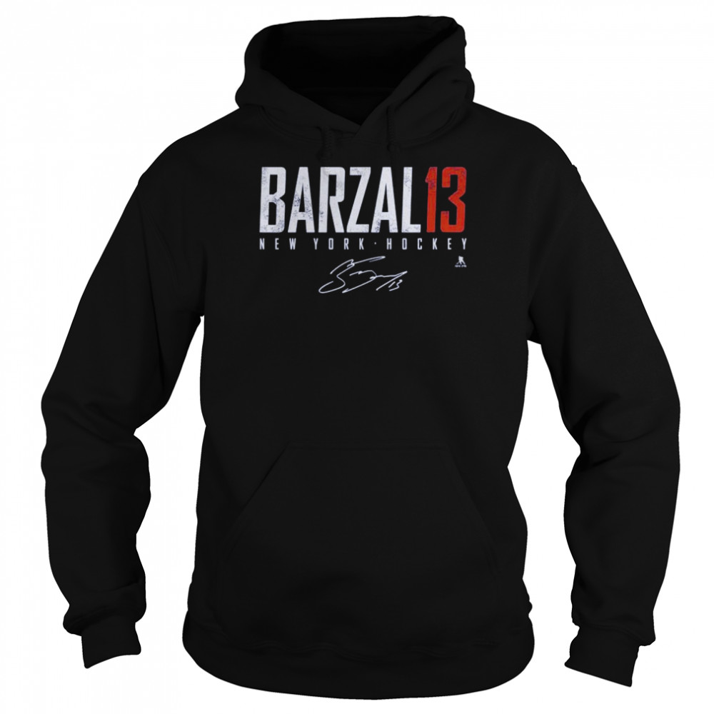 Mathew Barzal New York I Elite Signature  Unisex Hoodie